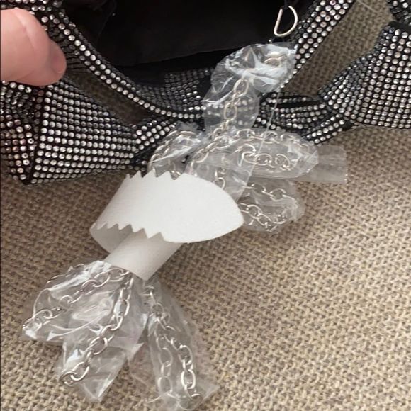 10. NWOT Free People Rhinestone Embellished Bag - Picture 12 of 14